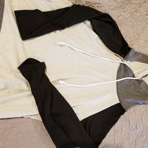 Side zip hoodie